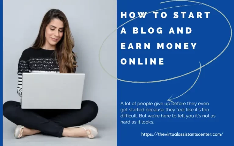 How to Start a Blog and Earn Money Online